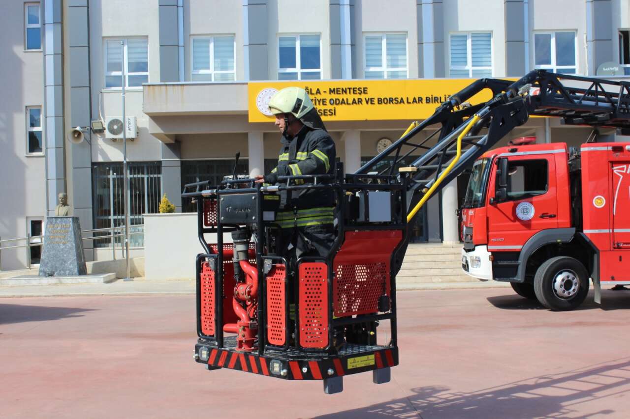 Muğla’da Yangın Tatbikatı Gerçeğini Aratmadı 16